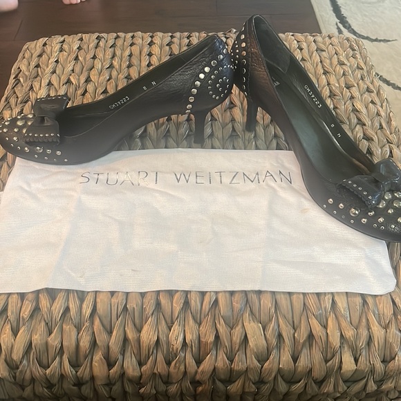 Vtg Stuart Weitzman Womens Heel Shoes - Picture 8 of 8